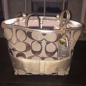 Gold Coach Purse